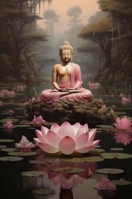  Le Bouddha assis sur un lotus du XIIe siècle: Un témoignage silencieux de sérénité et de contemplation divine !