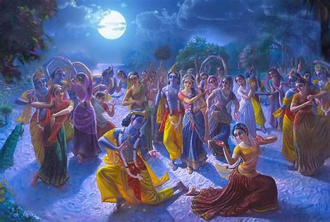 Le Krishna et les Gopis : Une Explosion de Couleur Divine et d'Émotion Mystique!