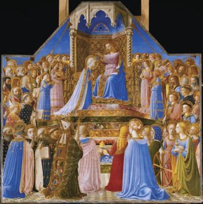 Le Couronnement de la Vierge par Dionysius: Une Explosion Céleste d'Or et de Lumière Divine!