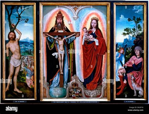 Le Triptyque de la Sainte Trinité : Un voyage mystique dans la lumière divine et les couleurs vibrantes !